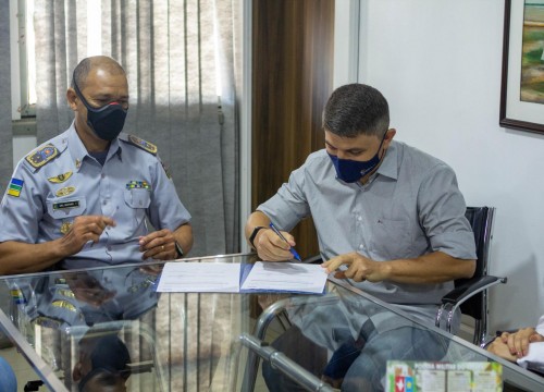 Assinatura de Convênio Sesc Amapá e PMAP