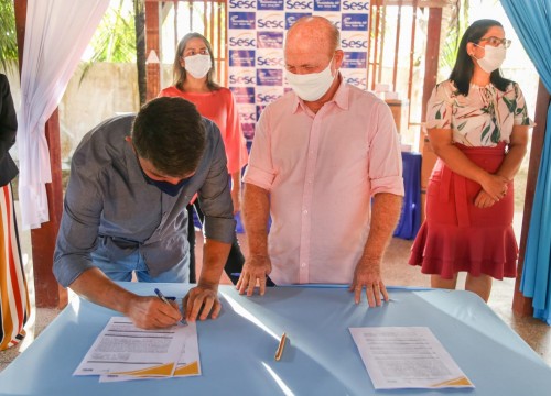 Convênio Carreta Odonto Sesc e Prefeitura de Santana