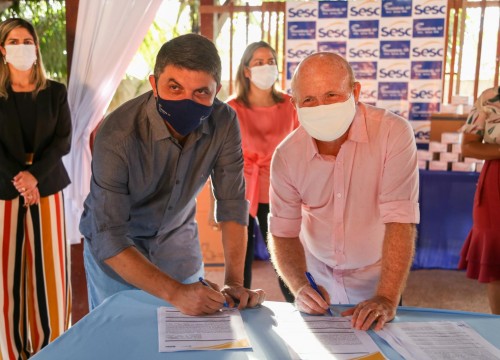 Convênio Carreta Odonto Sesc e Prefeitura de Santana