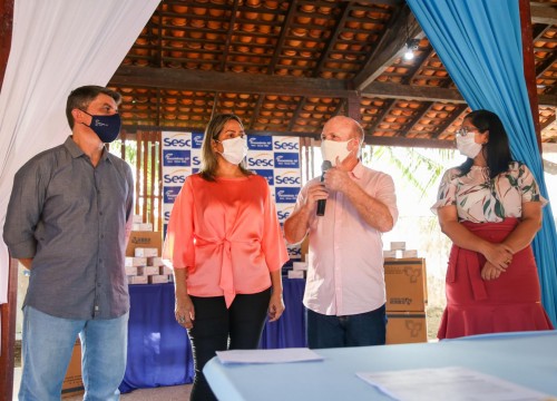 Convênio Carreta Odonto Sesc e Prefeitura de Santana