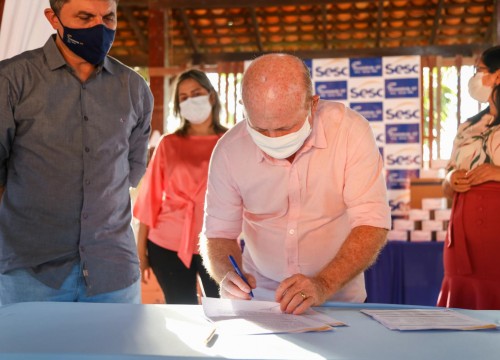 Convênio Carreta Odonto Sesc e Prefeitura de Santana