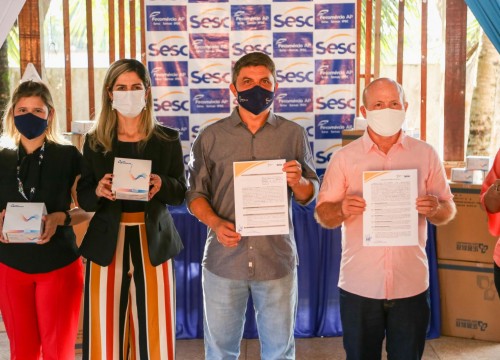 Convênio Carreta Odonto Sesc e Prefeitura de Santana