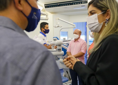 Convênio Carreta Odonto Sesc e Prefeitura de Santana