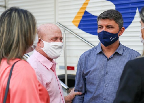 Convênio Carreta Odonto Sesc e Prefeitura de Santana