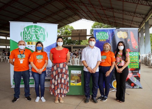 Lançamento +Vacina Macapá +Mesa Brasil Sesc