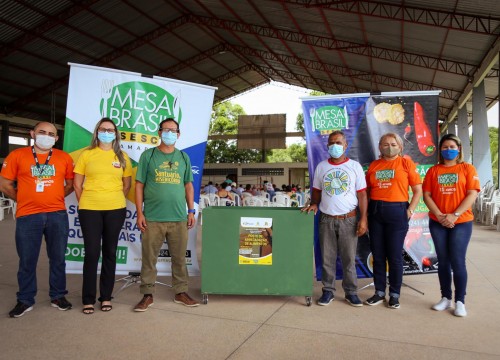 Lançamento +Vacina Macapá +Mesa Brasil Sesc