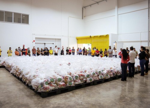 Mesa Brasil finaliza a entrega de 5.900 cestas básicas às instituições cadastradas