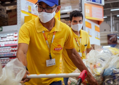 Doação Solidaria Assaí para o Mesa Brasil