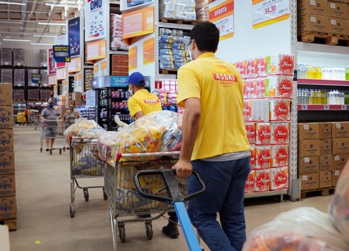Doação Solidaria Assaí para o Mesa Brasil