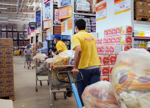 Doação Solidaria Assaí para o Mesa Brasil