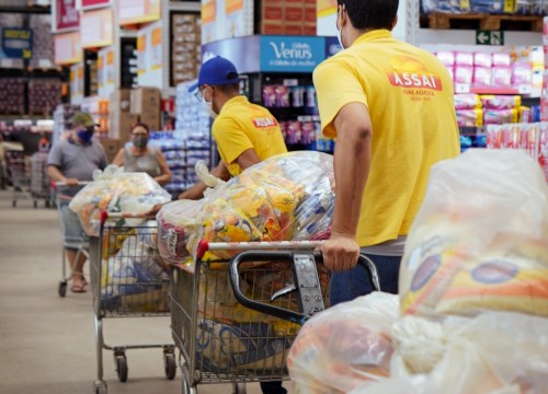 Doação Solidaria Assaí para o Mesa Brasil