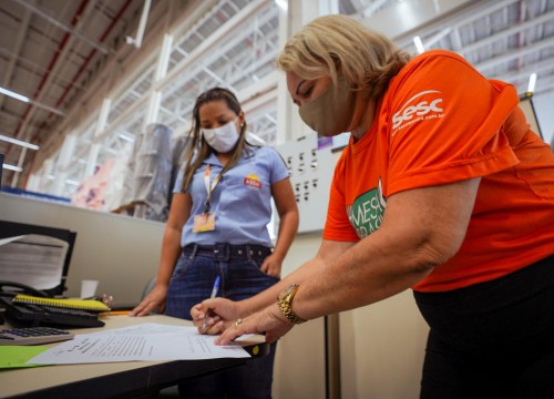 Doação Solidaria Assaí para o Mesa Brasil