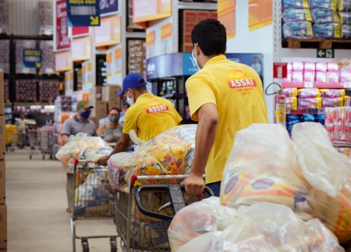 Doação Solidaria Assaí para o Mesa Brasil