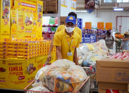 Doação Solidaria Assaí para o Mesa Brasil