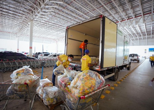 Doação Solidaria Assaí para o Mesa Brasil