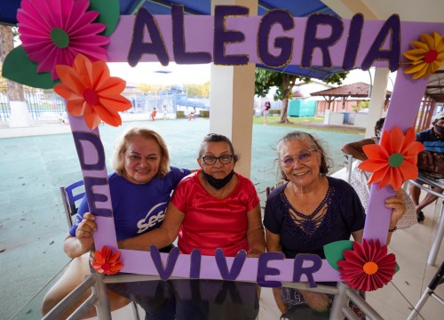 Encontro com os idosos - TSI