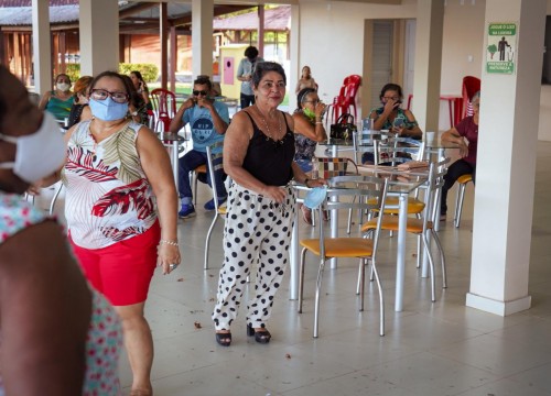 Encontro com os idosos - TSI