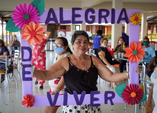 Encontro com os idosos - TSI