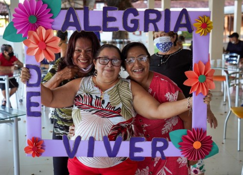 Encontro com os idosos - TSI
