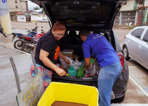 Entrega de Rações para ONG Anjos Protetores