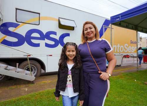 Inauguração Carretas Saúde Mulher e OdontoSesc