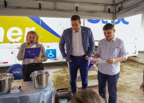 Inauguração Carretas Saúde Mulher e OdontoSesc