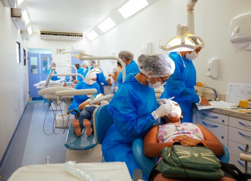Inauguração Carretas Saúde Mulher e OdontoSesc