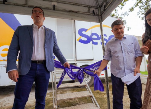 Inauguração Carretas Saúde Mulher e OdontoSesc