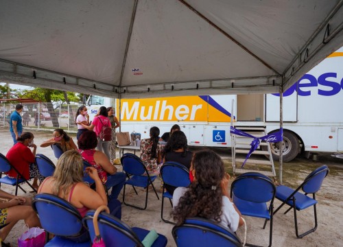 Inauguração Carretas Saúde Mulher e OdontoSesc