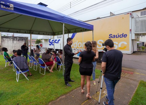 Inauguração Carretas Saúde Mulher e OdontoSesc