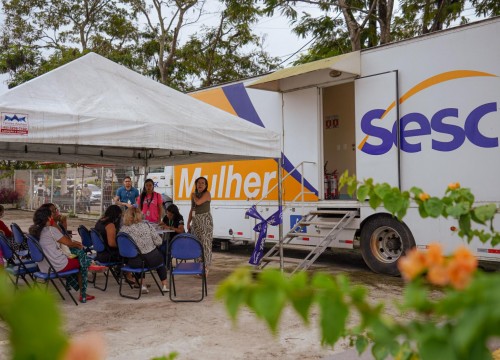Inauguração Carretas Saúde Mulher e OdontoSesc