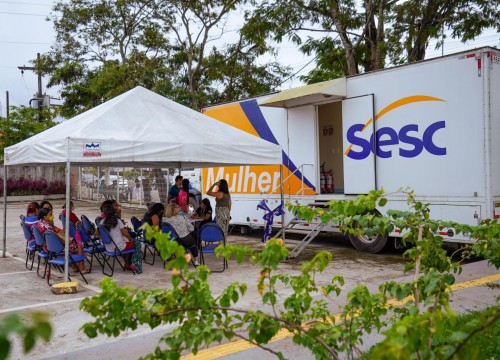 Inauguração Carretas Saúde Mulher e OdontoSesc