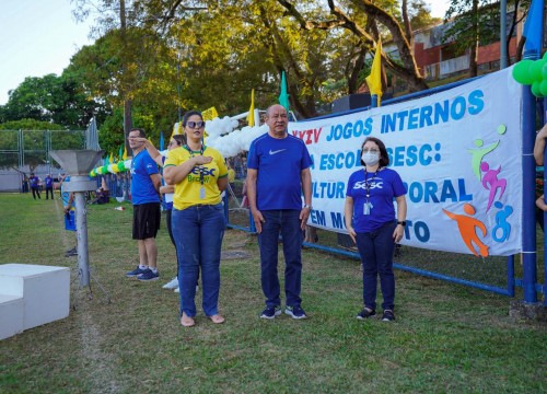 Abertura dos Jogos Internos da Escola Sesc 2022