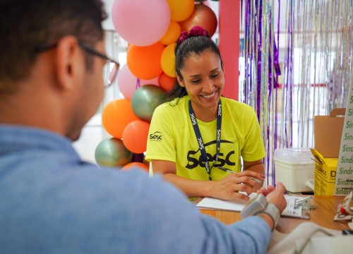 Sesc Saúde - Ação de Carnaval