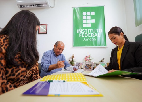 Assinatura do Termo de Cooperação Técnica com o IFAP