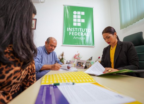 Assinatura do Termo de Cooperação Técnica com o IFAP