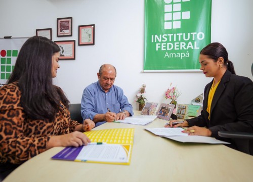 Assinatura do Termo de Cooperação Técnica com o IFAP