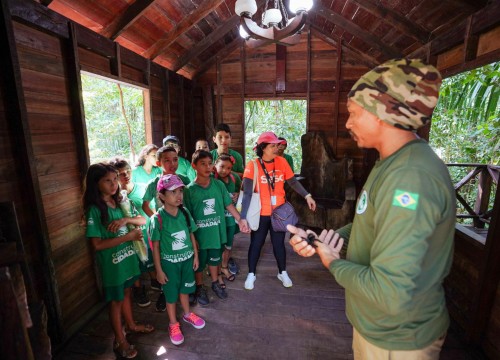 Passeio Projeto Construindo Cidadania no Bioparque