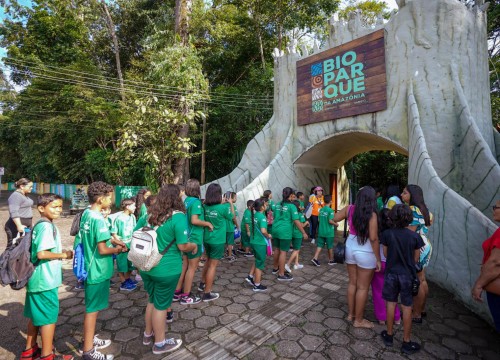 Passeio Projeto Construindo Cidadania no Bioparque