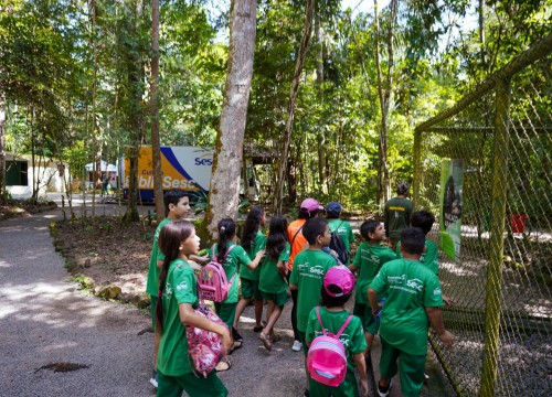 Passeio Projeto Construindo Cidadania no Bioparque