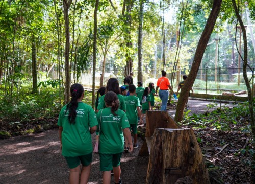 Passeio Projeto Construindo Cidadania no Bioparque
