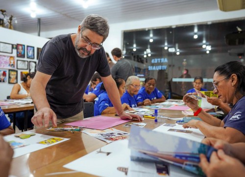 Amazônia das Artes 2023 - Oficina de Colagem com Coletivo Balalo
