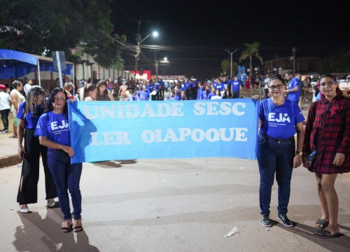 Desfile 7 de Setembro EJA e Criar Sesc Oiapoque