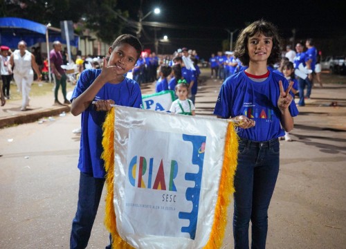 Desfile 7 de Setembro EJA e Criar Sesc Oiapoque