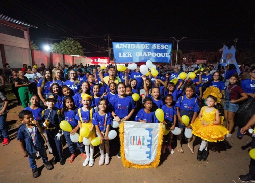 Desfile 7 de Setembro EJA e Criar Sesc Oiapoque