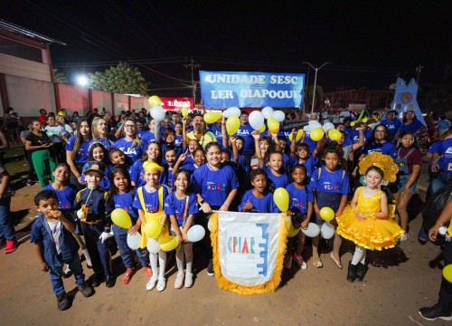 Desfile 7 de Setembro EJA e Criar Sesc Oiapoque