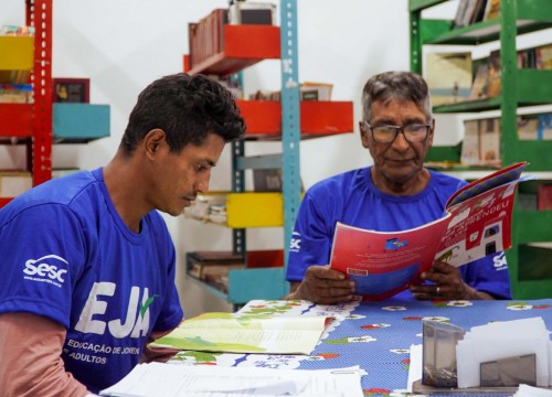 EJA e Criar Sesc - Sesc Ler Amapá
