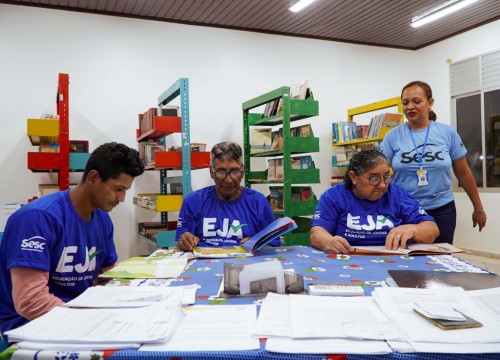 EJA e Criar Sesc - Sesc Ler Amapá