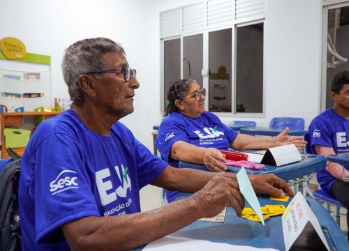 EJA e Criar Sesc - Sesc Ler Amapá