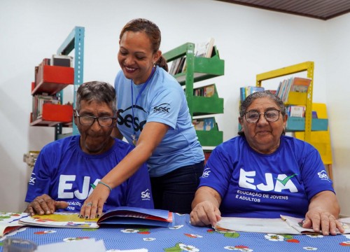 EJA e Criar Sesc - Sesc Ler Amapá